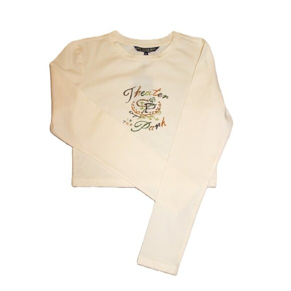 nwt CONEY ISLAND PICNIC ‘Theater in the Park’ Stretch Cotton Cropped Top, Size M - Picture 7 of 7